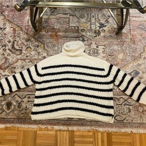 Striped Black and White Sweater